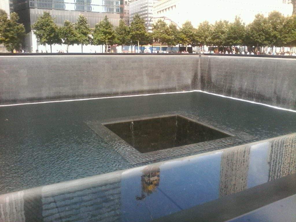 Reflecting pool at One World Trade Center (Ground Zero)